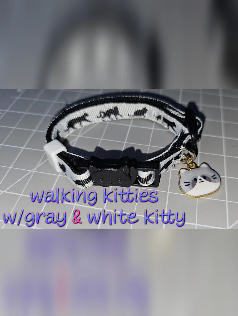 Kitty Themed Cat Collars